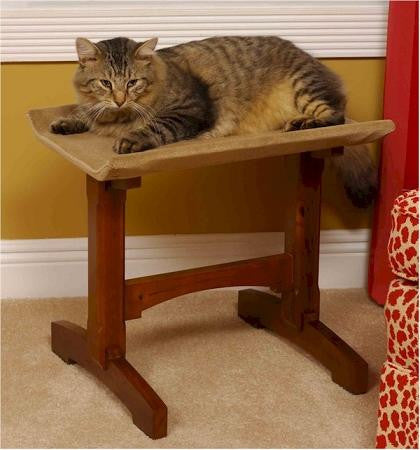 Single Cat Seat Cat Furniture - Early American