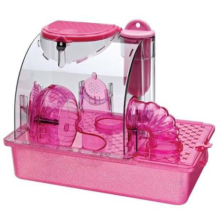 Pink Princess Hamster Cage - Small