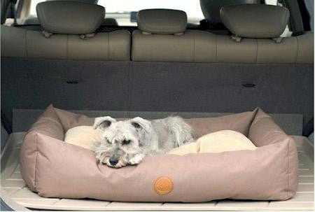 SUV Travel Pet Bed - Small-Tan