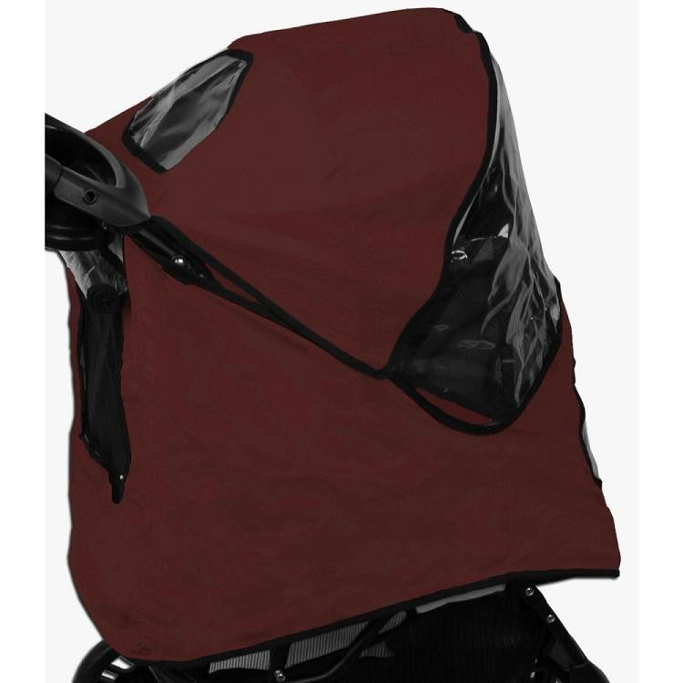 Weather Cover for Jogger Pet Stroller - Burgundy