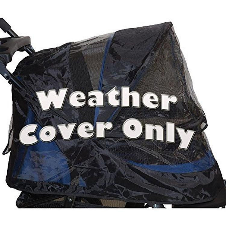 Weather Cover for No-Zip Jogger & AT3 Pet Stroller - Black